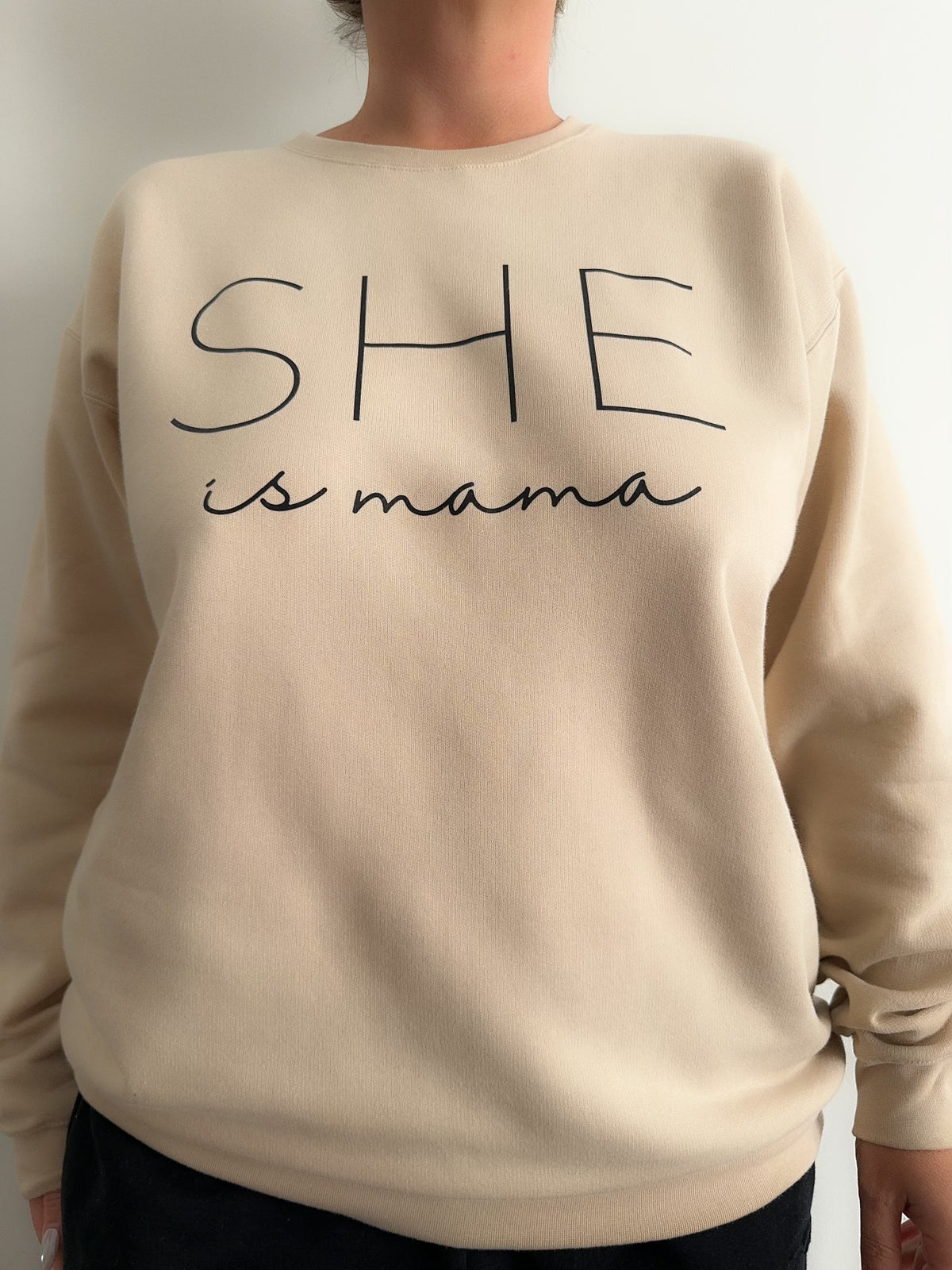 SHE is Mama Crewneck